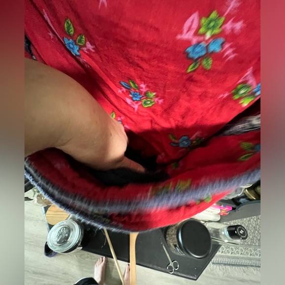 Handmade Sweater Knit Rainbow Messenger Bag - Picture 3 of 9